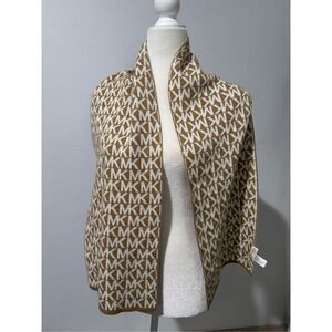 Michael Kors monogram logo scarf